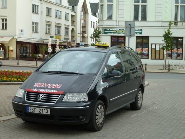 taxi Poděbrady přeprava osob