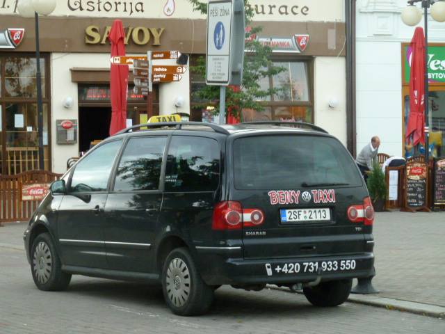 taxi Poděbrady lokální taxi